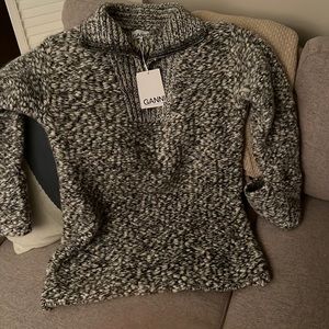 Oversized alpaca Ganni sweater